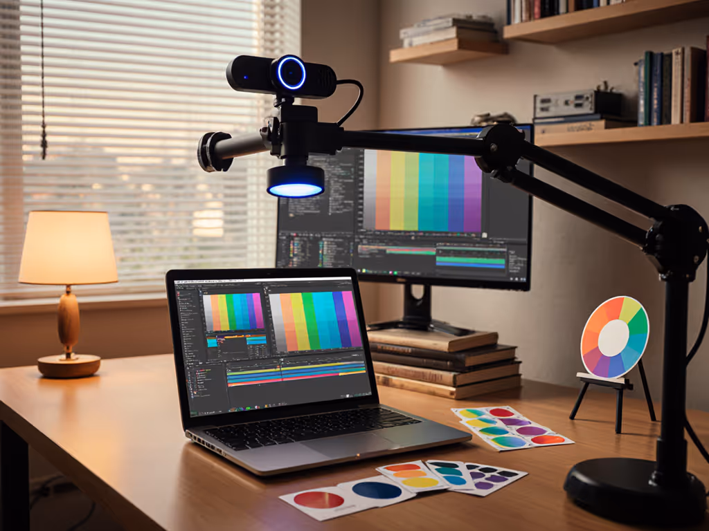 Streaming Color Consistency: Webcam Calibration Guide